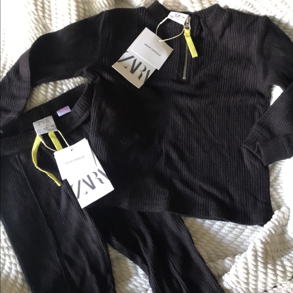 Zara Baby Sweater and Pants set
